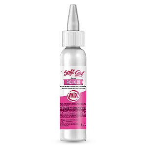 Corante Soft Gel Neon Rosa Mix 25G