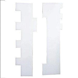 Espátula Decorativa com 2 Peças I-J - Solrac