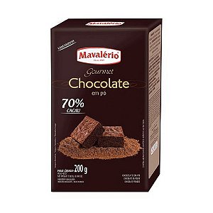 Chocolate Pó 70% Cacau 200g -  Mavalério
