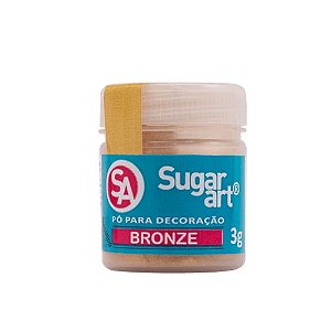 Pó Para Decoração 3g Bronze - Sugar Art