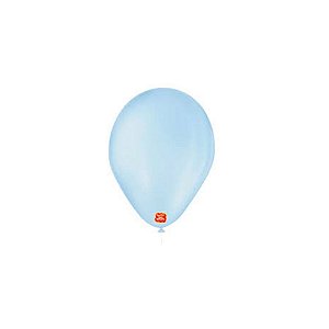 Balão 7 Candy Azul | 25 Unidades