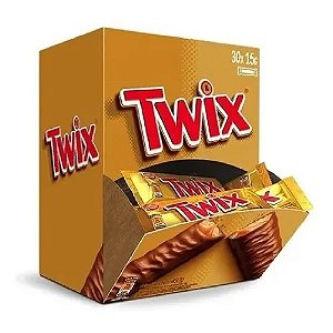 Chocolate Twix 15G | 30 Unidades