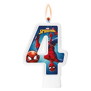 Vela Spider Man Número 4