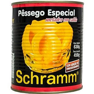 Pêssego em Calda Especial 450Grs - Schramm