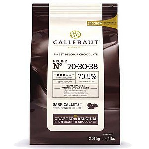 Chocolate Belga 70-30-38 Amargo 70.5%  2,01kg - Callebaut