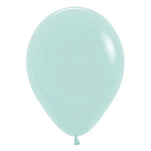 Balão Latex 16 Polegadas Pastel Verde | 25 Unidades