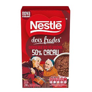 Chocolate Pó 50% Nestlé Dois Frades 200G