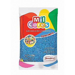 Granulado Crocante Mil Cores 500G Azul