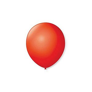 Balão Gigante Liso Vermelho Quente