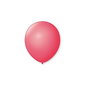Balão 7 Liso Rosa Pink | 50 Unidades