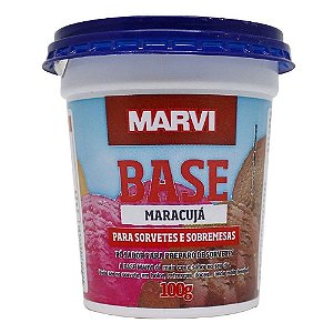 Base para Sorvete Marvi 100G Maracujá