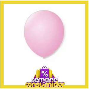 Balão 9 Liso Rosa Tutti-Frutti | 50 Unidades