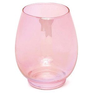 Vaso Decorativo Oval Rosa