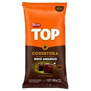 Cobertura Top Gotas 2,05kg Meio Amargo - Harald