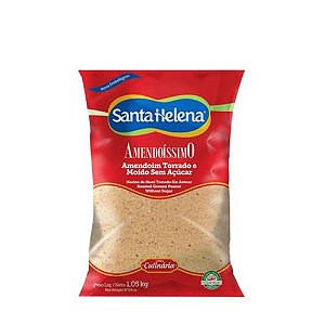 Amendoim Torrado Moído Sem Sal 1,05kg - Santa Helena