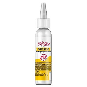 Corante Soft Gel Amarelo Gema 25g - Mix