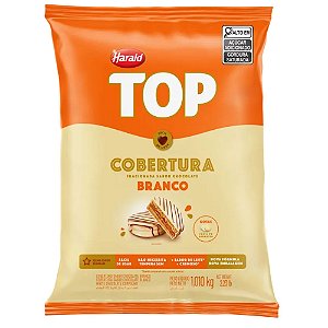 Cobertura Top Gotas 1,01kg Branco - Harald