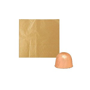 Folha Chumbo 12X11cm Ouro Fosco | 300 Unidades