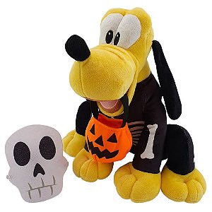 Pelúcia Pluto Esqueleto 30cm - Halloween