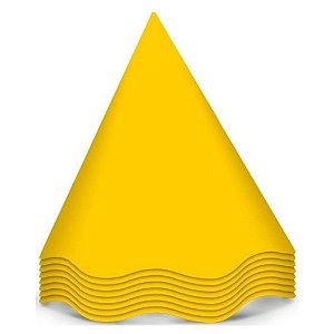 Chapéu Colors Amarelo | 8 Unidades