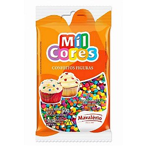 Confeito Figura Confete 50g -  Mavalério