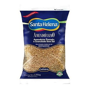 Amendoim Torrado Granulado Sem Sal 1,05kg - Santa Helena