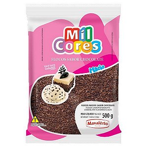 Flocos Macio Chocolate Mil Cores 500G