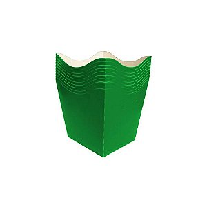 Cachepot Verde Bandeira | 10 Unidades