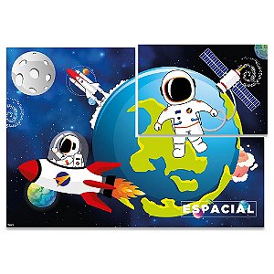 Painel 126X88cm Espacial