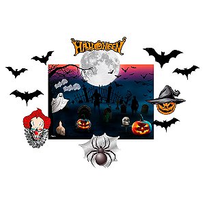 Kit Decorativo - Halloween