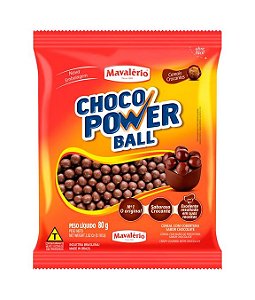 Cereal Chocolate Power Ball 80G Ao Leite