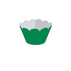 Saia Cupcake Verde Bandeira 12 Unidades - Lsc Toys