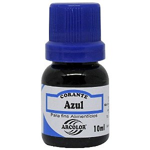 Corante Líquido Azul 10ml - Arcolor
