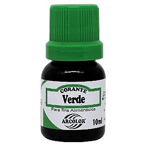 Corante Líquido Verde 10ml - Arcolor
