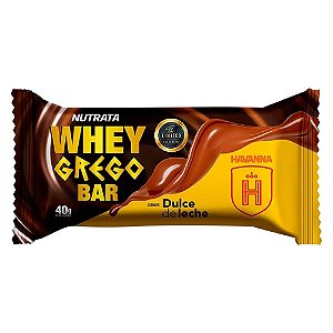 Barra Whey Grego Havanna Doce de Leite 40gr