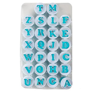 Cortador Alfabeto Superior Plástico | 26 Unidades