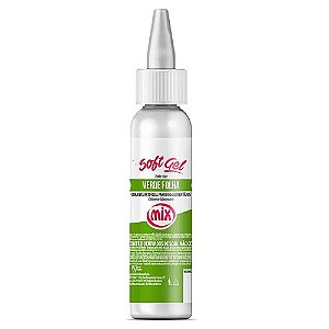 Corante Soft Gel Verde Folha 25g - Mix