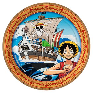 Prato 18cm One Piece | 8 Unidades