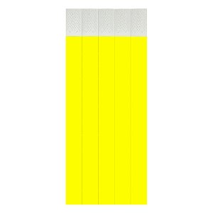 Pulseira de Identificação Amarelo Neon | 40 Unidades