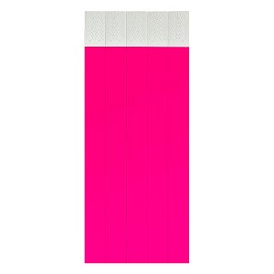 Pulseira de Identificação Pink Neon | 40 Unidades
