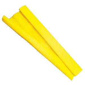 Papel Crepon 48Cmx2M Amarelo Rst