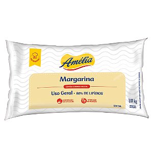 Margarina Amélia Uso Geral 1,01K Sem Sal
