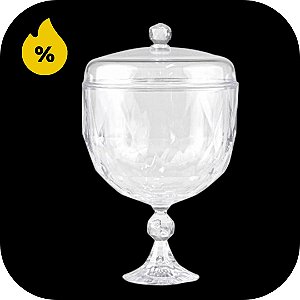 Taça Diamante com Tampa 1,250ml