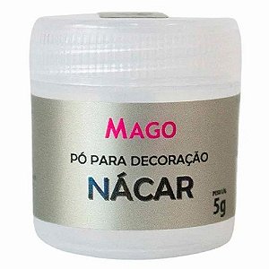 Pó para Decoração Nacar 5g - Mago