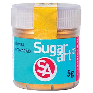 Pó para Decoração Dourado Egipicio 5G - Sugar Art
