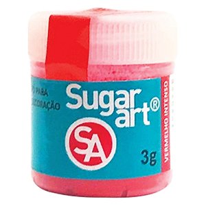Pó para Decoração Vermelho Intenso 3G - Sugar Art