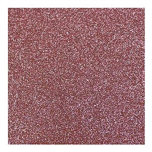 Placa EVA Glitter Rose Gold 40X60cm - Silver Plastic