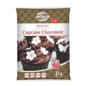 Mistura para Cupcake 1kg Chocolate Arcolor