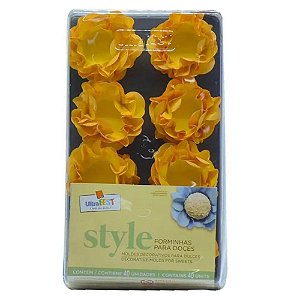 Forminha Style Amarelo Neon 40un - Ultrafest