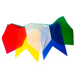Bandeirinha Decorativa Festa Junina de Plástico 10m